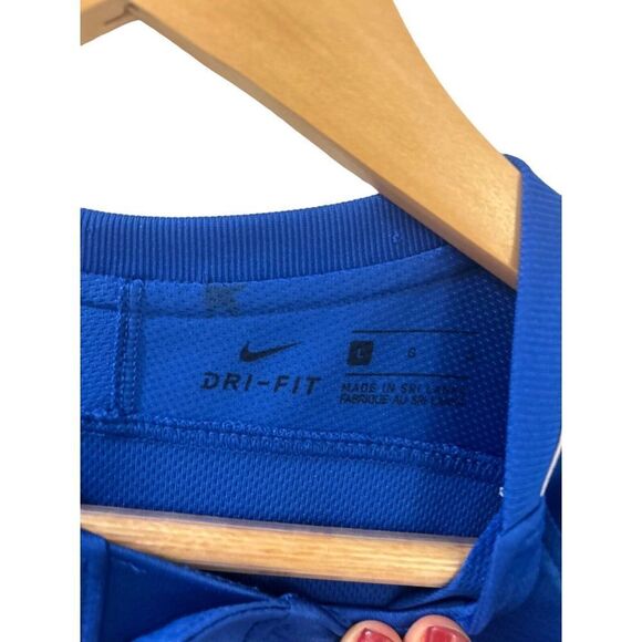 Nike Jersey Shirt Challenge II Soccer Futbol Training Shirt Large Blue White - Picture 2 of 9